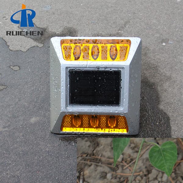 Bluetooth Led Road Stud Light For Pedestrian Crossing With Spike